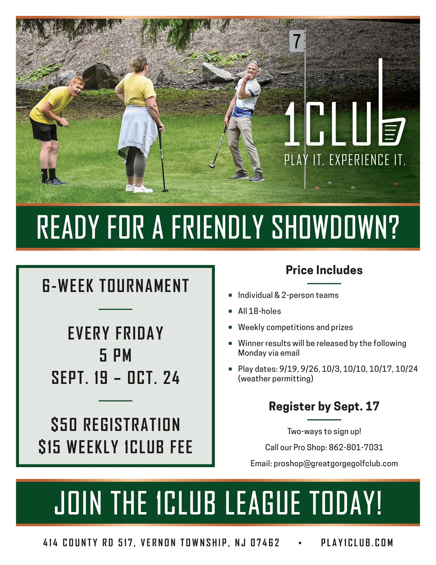 1Club GG League event