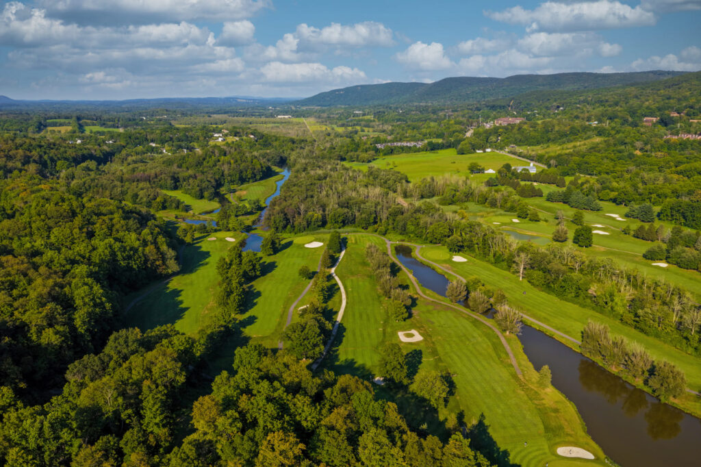 aerial view of Great Gorge Golf, Vernon Valley in NJ
